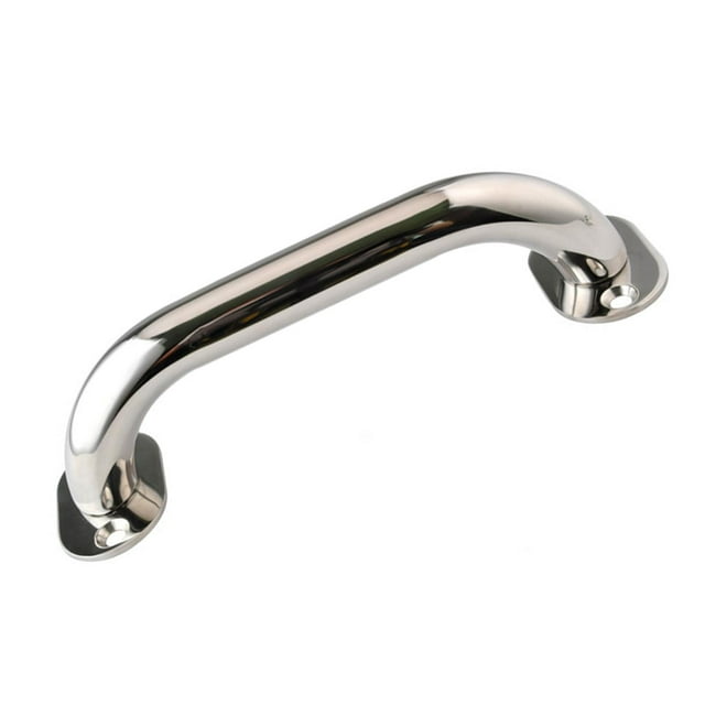 Pasamanos de manija de agarre de 12 ", riel de agarre pulido Universal de material acero inoxidable marino, para barco, tubo de camión, Zulema Pasamanos de la puerta