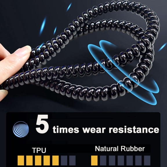6Pcs 1M E-Bike Cable Wire Protector Cover Tube for Scooter Motorcycle