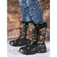 thumbnail image 5 of Tanleewa Snow Boots for Men Winetr Warm Waterproof Hiking Shoes 8 Adult Male, 5 of 8