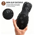 thumbnail image 5 of Knivor Lace Up Winter Ankle Boots for Men Faux Leather Fuzzy Lined Non Slip Warm Cold Weather Outdoor Hiking Snow Boots, 5 of 8
