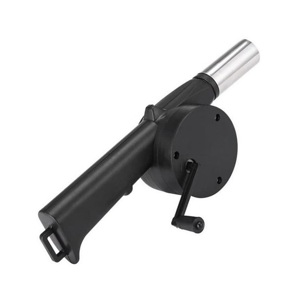 Outdoor Cooking BBQ Fan Air Blower - Mini Hand Crank Fan, Metal Materials, Energy - saving, Portable, for Barbecue