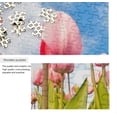 thumbnail image 2 of FREEAMG Spring Pink Tulip Flowers Puzzle for Adults 500 Piece Puzzles Game DIY Toys Creative Gift Home Decorations, 2 of 7