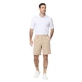 thumbnail image 4 of Weilanxin Men's Shorts Golf 9" Casual Elastic Waist Quick Dry Flat Front Travel Hiking Cargo Shorts, 4 of 11