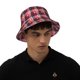 thumbnail image 4 of Fotbe Heart Plaid Sombrero Tipo Pescador con Estampado – Sombrero de Sol de Algodón de Moda para Playa, Golf, Pesca, 4 of 6
