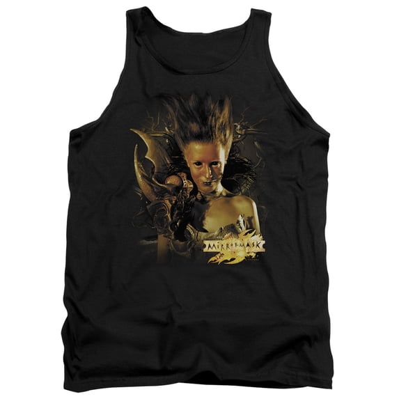 Mirrormask Queen Of Shadows Adult Tank Top Black
