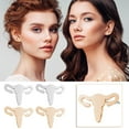 thumbnail image 1 of Fiudx Los Colgantes Son Elegantes, Alegres y con Diseño de Útero, Accesorios Duraderos de Acero Inoxidable, Ideales para Banquetes de Boda, Moda Femenina, Regal Perfecto., 1 of 1