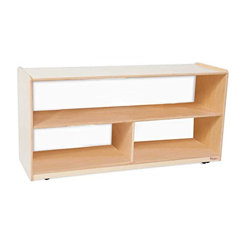 Wood Designs 12430AC Versatile Shelf Storage with Acrylic Back - 23-1/2"H