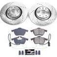 thumbnail image 3 of PowerStop Front Z23 Evolution Sport Carbon-Fiber Ceramic Brake Pad and Drilled & Slotted Rotor Kit Fits: AUDI Select Models K634, 3 of 10