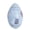 Blue, variant on 16 Inch Giant Easter Egg Inflatable Ball Colorful Rabbit Pattern PVC Balloon Outdoor Garden Pendant Ornament Easter Party Decoration