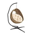 thumbnail image 2 of Ourlova Support de Hamac Robuste pour Chaise C-Stand en Métal 330 Lb Balançoire de Porche Seigneur Fini Résistant aux Intempéries Base Décalée Rotation à 360° pour Balcons Vérandas Patios Terrasses, 2 of 7
