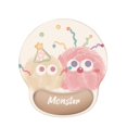 thumbnail image 1 of YSTINNG Kawaii Mouse Pad Wrist Support Ergonomic Gel Mouse Rest Comfortable Computer Laptop Pain Relief Mousepad Non-Slip PU Base ( DYF329-4566, 1 of 5