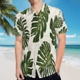 thumbnail image 5 of High Quality Hawaiian Shirts for Men Short Sleeve Aloha Beach Shirt Floral Summer Casual Button Down Shirts Blouses F6YNK4, 5 of 7