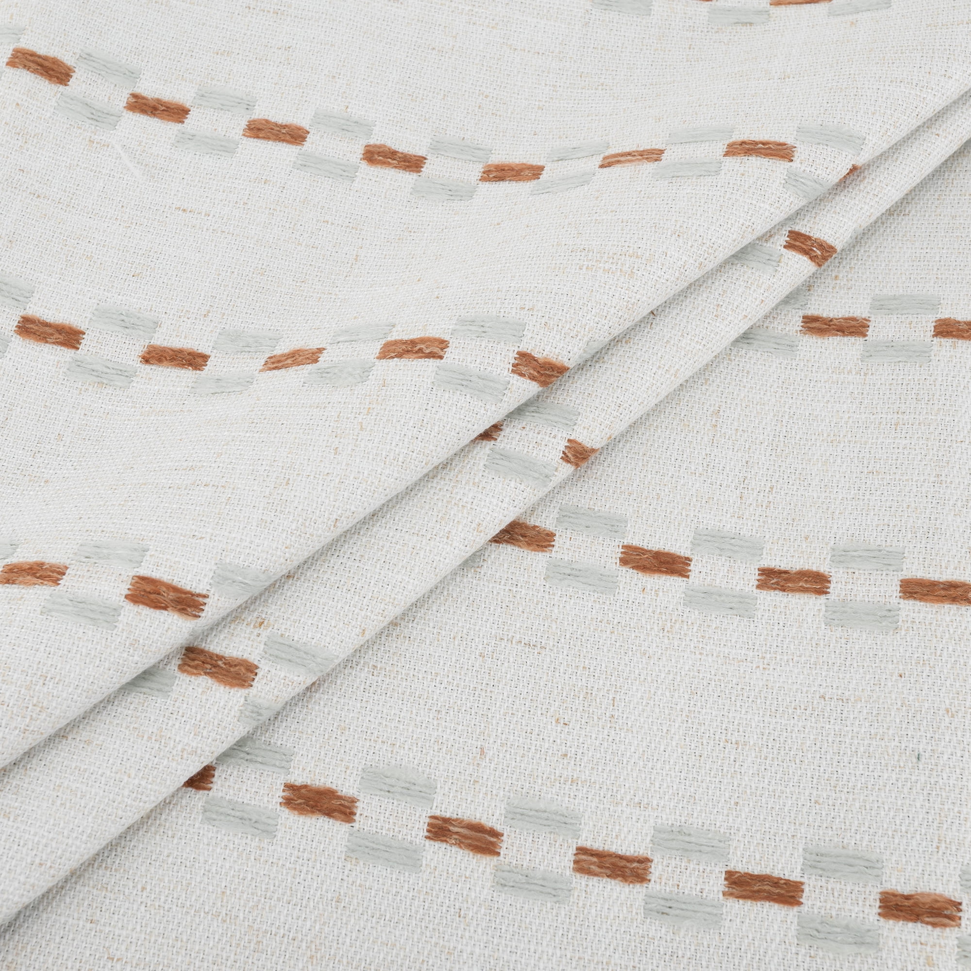 Unique Bargains Striped Geometric Throw Pillow Covers Set of 2 Cushion Cases Brown 18"x18"