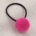 thumbnail image 2 of Sweet Colorful Stuffe Balls Girls Hair Ring Hair Bands Kids Headwear Accessories, 2 of 11