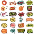 thumbnail image 3 of WRXMIJNHGSA Household Stickers Under $5 Home & Garden Stickers Text Sticker Luggage Guitar Notebook DIY Sticker Decoration, 3 of 8