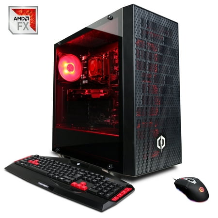 CYBERPOWERPC Gamer Ultra GUA3120CPG Desktop Gaming PC with AMD FX-6300 3.5GHz, 8GB Memory, AMD Radeon R7 240 2GB Graphics, 1TB HDD, 802.11ac WiFi USB Adapter and Windows 10 (Best Power Supply For Amd Fx 8350)