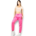 thumbnail image 2 of PANTS DE MUJER JOGGER ROSA PANTS DE TELA FELPA, 2 of 5