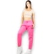 thumbnail image 2 of PANTS DE MUJER JOGGER ROSA PANTS DE TELA FELPA, 2 of 5