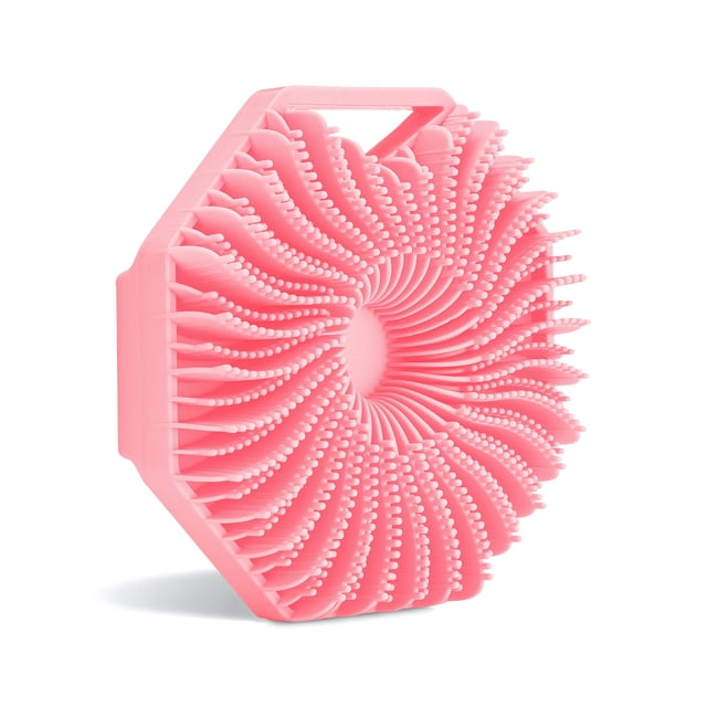 Exfoliante Body Scrubber Sud de silicona antimicrobiano, rosa