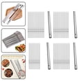 thumbnail image 4 of Brochettes en Acier Inoxydable de Haute Qualité avec Tube de Rangement Outils de Barbecue Extérieur 10 Pcs, 4 of 5