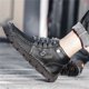 thumbnail image 4 of Zapatos informales para hombre, zapatos de cuero de caña alta, botas de hombre de gran tamaño a la moda, zapatos de conducción transpirables para hombre, tendencia Wmkox8yii 123q1385, 4 of 9