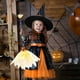 thumbnail image 5 of Juguete de bruja de Halloween Rudolph Broomstick Academy, 5 of 7