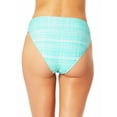 thumbnail image 4 of No Boundaries Emery Shirred Midrise High Leg, Swimwear Bottoms (Women's), 4 of 4