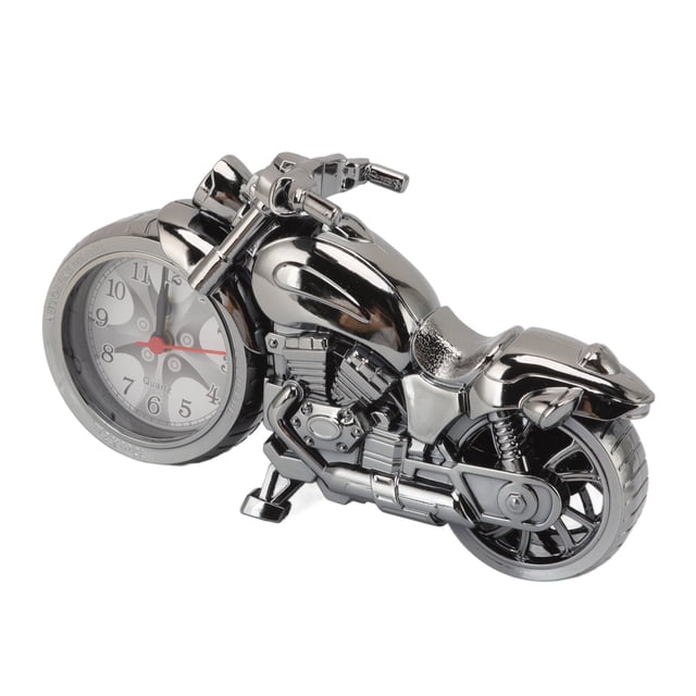 Reloj despertador de motocicleta ANGGREK reloj despertador de Modelo de motocicleta Estilo Retro Lujo decoración Oficina Automóvil Hogar regalo