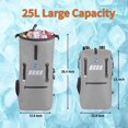thumbnail image 3 of Cooler Bags Insulated Leak Proof Soft Ice 42Cans Large Cooler Backpack Insulated  Leak Proof Travel Hiking Beach Camping Picnic Lunch Bags for Men Women for 12Hour Cooling, 3 of 6