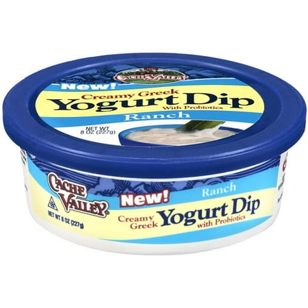 Cache Valley Creamy Greek Ranch Yogurt Dip, 8 Oz.