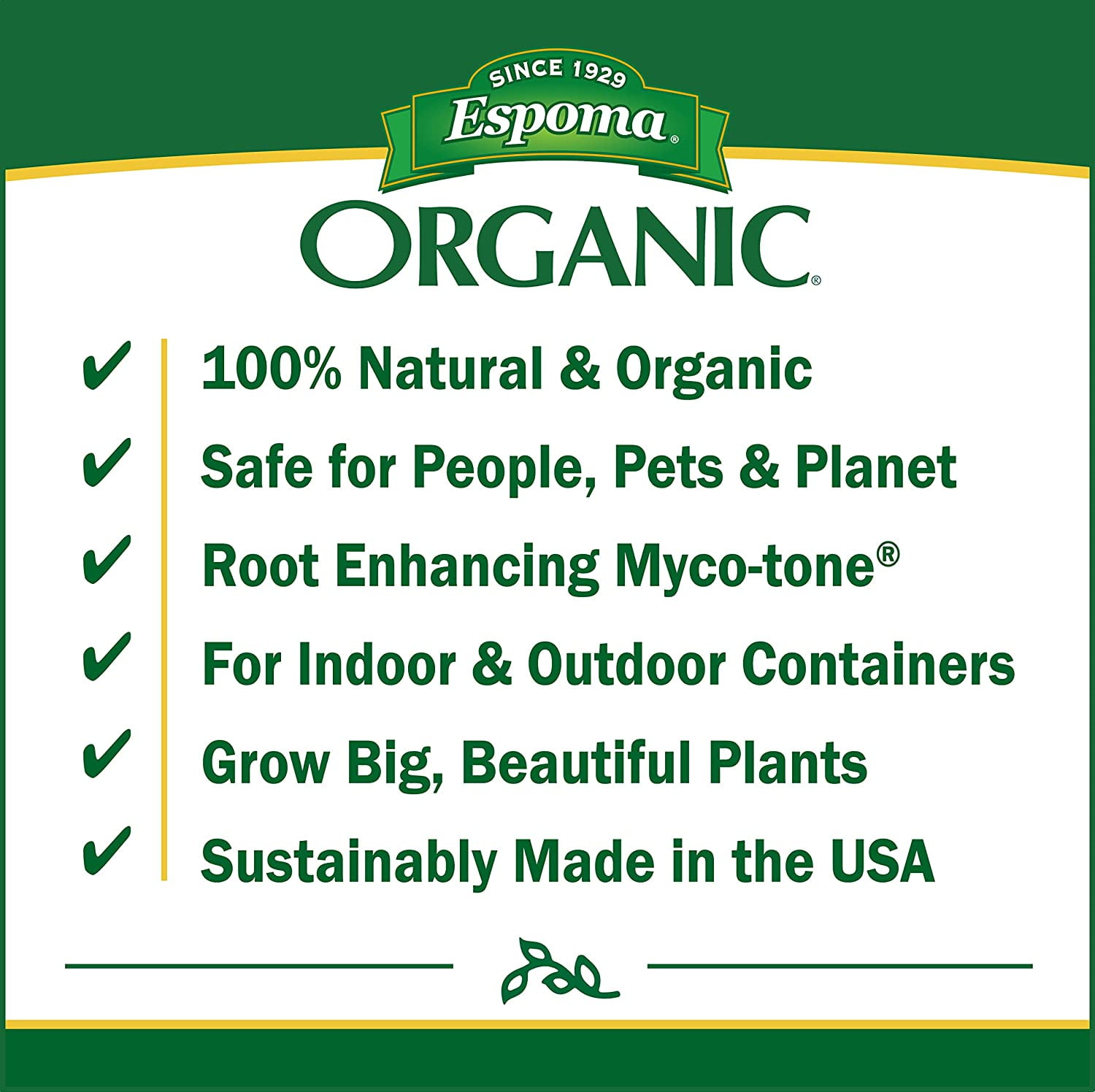 Espoma 16-Quart Organic Potting Soil Mix