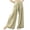 Army Green 1, variant on Womens Wide Leg Pants with Pockets, Elastic High Waist Flowy Loose Long Trousers, Lightweight Casual Summer Solid Daily Bottoms