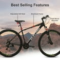 thumbnail image 5 of Clearance 27.5 inch Mountain Bike 27 Speeds, Lock-Out Suspension Fork, Aluminum 27.5 inch Frame Hydraulic Disc-Brake for Men Women Mens MTB Bicycle Adlut Bike, 5 of 6