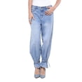 thumbnail image 1 of Pantalón Recto Tiro Alto Mezclilla 100% Algodón Jeans Dama, 1 of 6