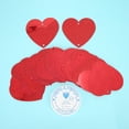 thumbnail image 3 of 100 Uds. Confeti en forma de corazón rojo papel plástico chatarra cumpleaños boda fiesta decoración del Día de San Valentín láser, 3 of 5