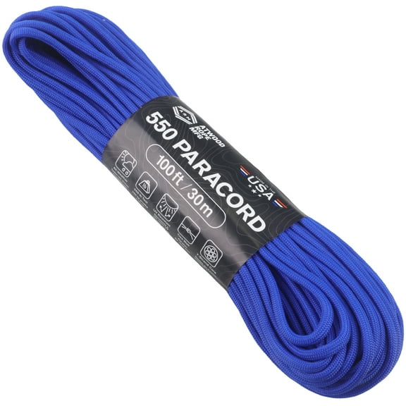 Atwood Rope MFG - 550 Paracord - Ultramarine Blue - 100ft