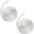 thumbnail image 6 of Five Leaf Clover Blue Boat Dock Lines - 24 Strands Double Braided Nylon - 4 Pack - 1/2" Diameter x 15 ft Length- 12" Eye Loop - for Boats, Marine Rope, Boat Accessories - Free 2 White Fender Lines, 6 of 6