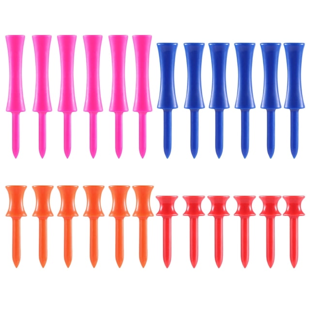 Miangastore NUOLUX 40PCS 4 Sizes Plastic Step Tees Training Accessories
