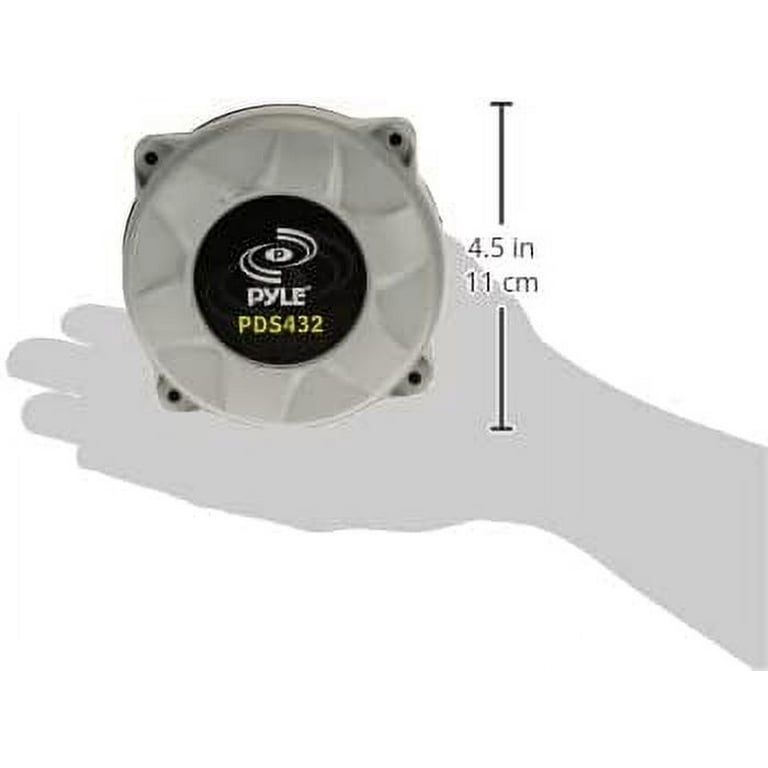 Pyle 2in Tweeter Compression Horn Driver - 500-Wat High Power Car