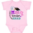 thumbnail image 3 of Inktastic Lil Miss Kinder Grad with Arrows Girls Baby Bodysuit, 3 of 5