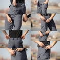 thumbnail image 5 of Lmueinov Men's Waterproof Pants Multi Pocket Outdoor Work Cargo Pants Relaxed Fit Straight Leg Solid Color Trousers for Fishing Golf Work Hiking S-3XL, 5 of 7