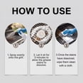 thumbnail image 6 of BBQ Grill Cleaner Spray, 4OZ Degreaser for All Grills, No-Rinse , Removes Burnt-On Grease, Food Residue & Carbon, Safe for Charcoal, Gas, Electric Grills & Smokers, Non-Toxic BBQ Cleaning Spray, 6 of 7