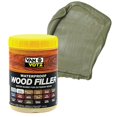 thumbnail image 2 of Relleno para madera Van Votz, resistente al agua, 500 ml, color oliva, grado exterior, 2 of 7