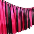thumbnail image 2 of Tassel Garland Party Hanging Decorations Preassembled Colorful Fabric Shabby Chic Banner for Wedding Bachelorette Baby Shower Birthday 40in, 2 of 9