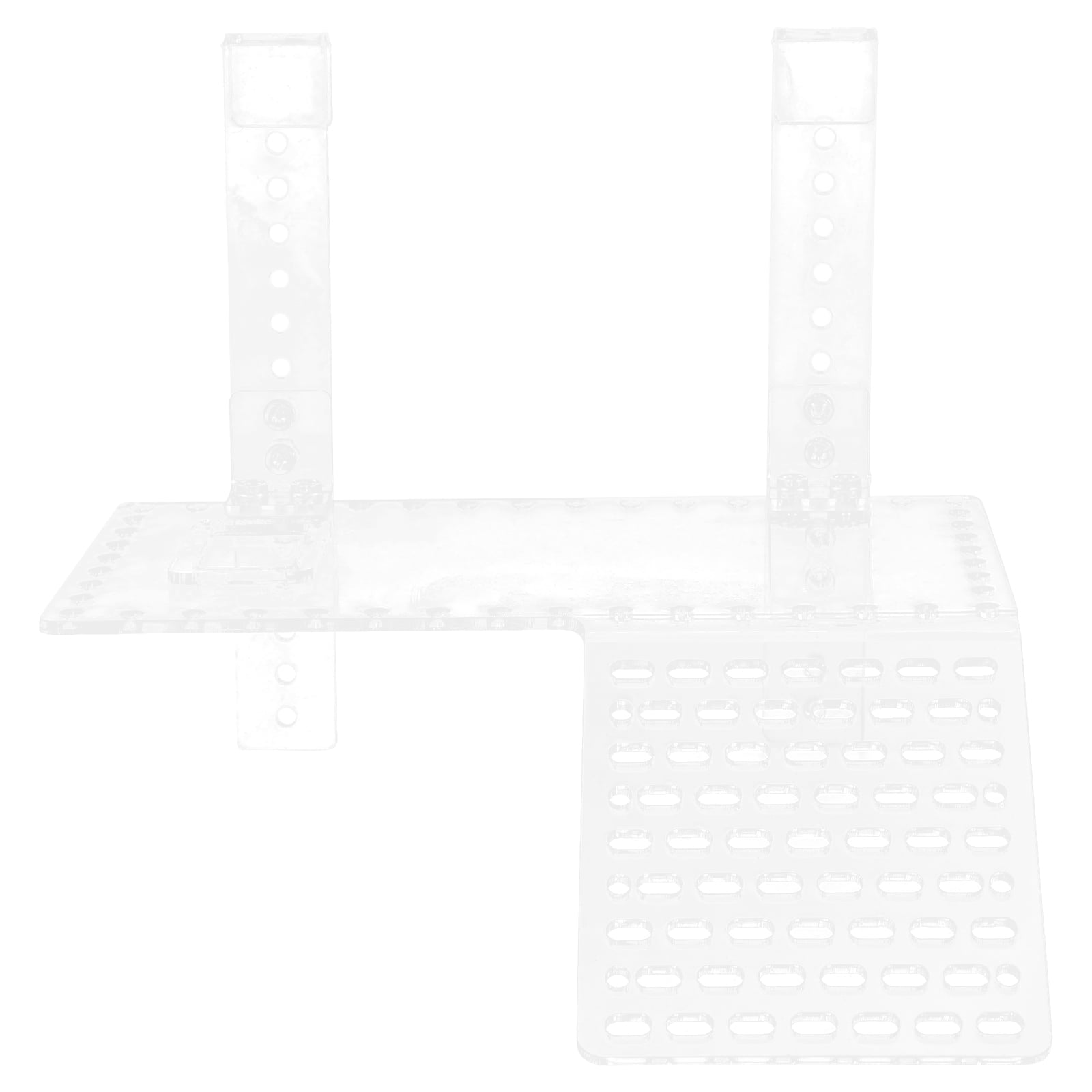 YUNLIGHTS Acrylic Turtle Basking Platform Hanging Dock for Reptile Terrarium