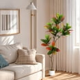 thumbnail image 2 of Árbol Falso Realista con Maceta Negra – Planta Decorativa Grande – Hogar y Oficina – Regalo de Casa Nueva, 2 of 6
