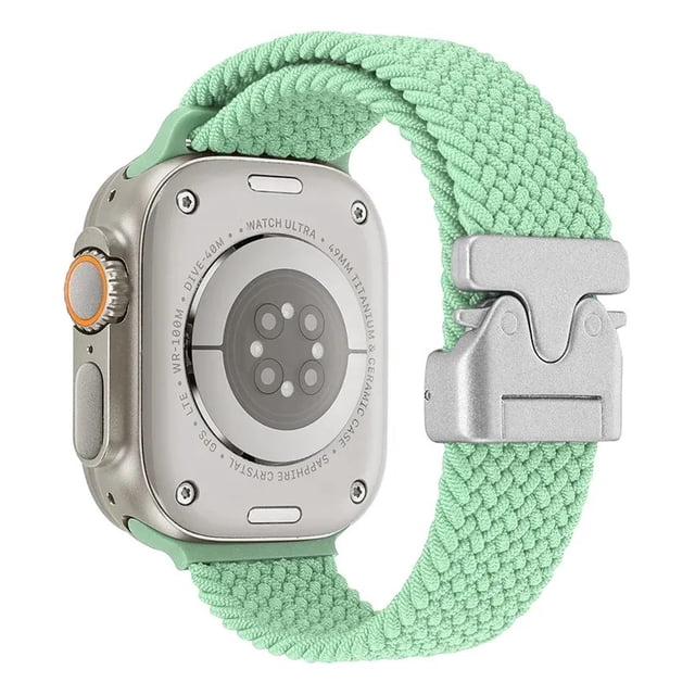 Correa Trenzada de Silicona para Apple Watch, Compatible con Todas las Series
