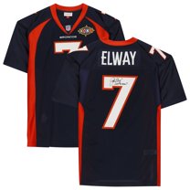 John Elway #7 Denver Broncos NFL Vintage Wilson Jersey Large Made in USA