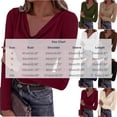 thumbnail image 4 of MYAOTINo Boundaries Ladies Solid Color Cowl Neck Shirt Long Sleeve Basic Top, 4 of 6