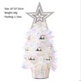 thumbnail image 4 of Mini árbol de Navidad Artificial, decoración en miniatura, adorno de escritorio, árbol de escritorio con pequeño árbol de Navidad, 4 of 5